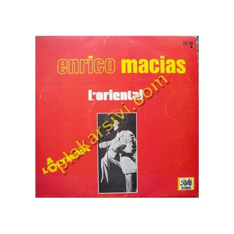 Enrico Macias - L'Orriental (L'Olimpia)